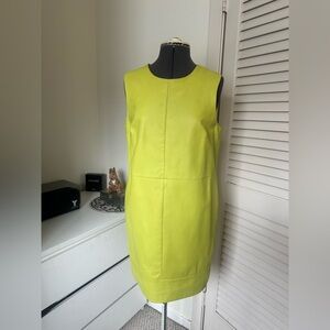 Wal­ter Bak­er Leather Mi­ni Dress